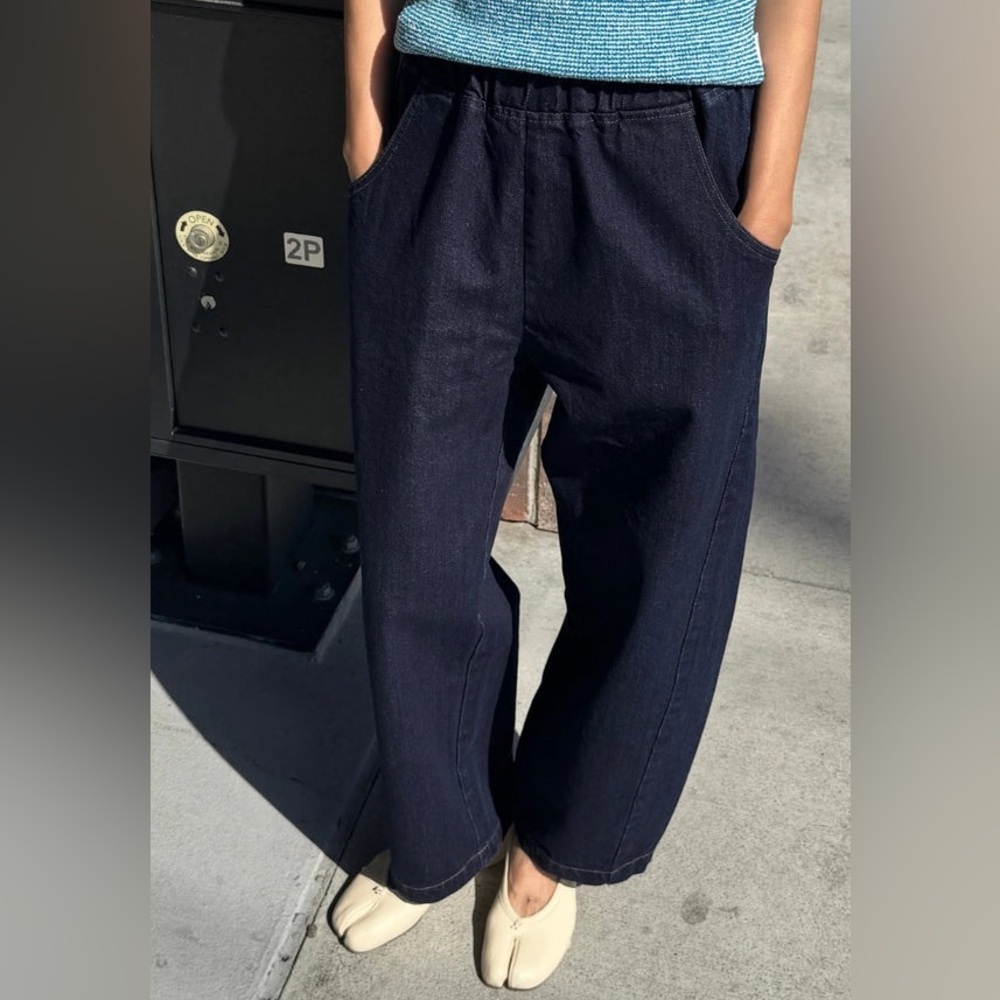 Le Bon Shoppe Arc Pants in Raw Denim Size Medium